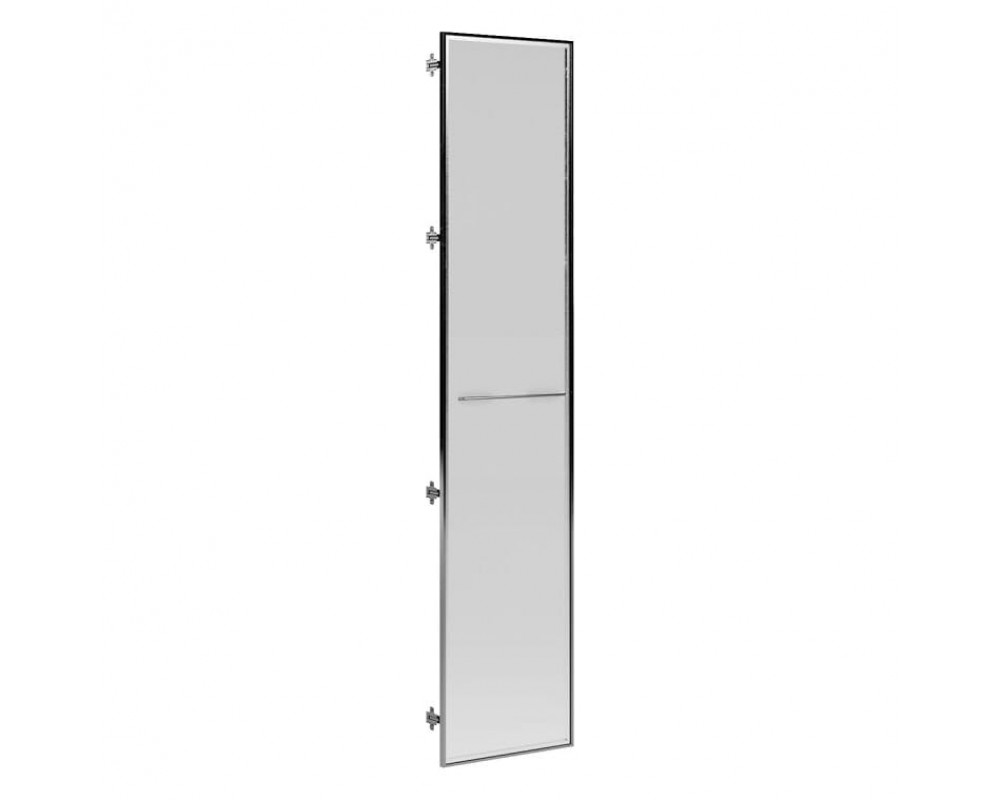 Дверь высокая стекло в алюминиевой рамке Emporio