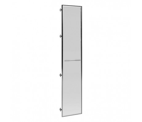 Дверь высокая стекло в алюминиевой рамке Emporio