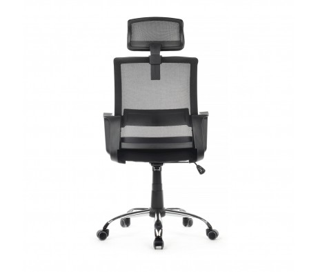 Кресло Riva Chair Mint (1029HB) черный пластик компьютерное