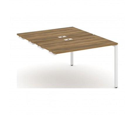 Двойной стол приставка к опорным тумбам/шкафам 1180x1480x750 Concept