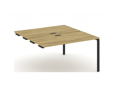 Двойной стол приставка к опорным тумбам/шкафам 1380x1480x750 Concept