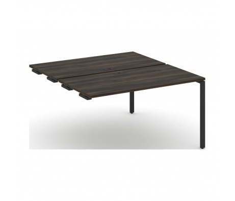Двойной стол приставка к опорным тумбам/шкафам 1380x1480x750 Concept