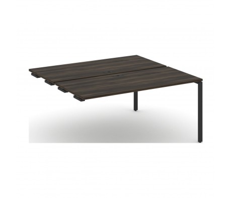 Двойной стол приставка к опорным тумбам/шкафам 1580x1480x750 Concept