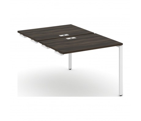 Двойной стол приставка к опорным тумбам/шкафам 980x1480x750 Concept