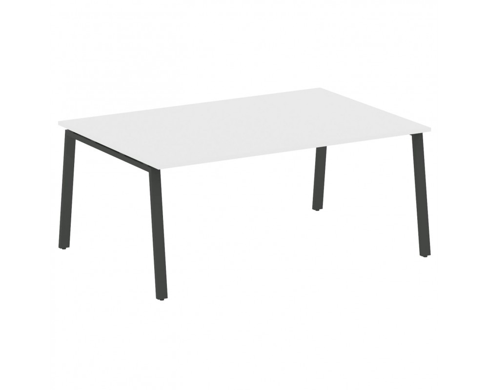 Переговорный стол (1 столешница) на А-образном м/к 180x123,5x75 Metal System