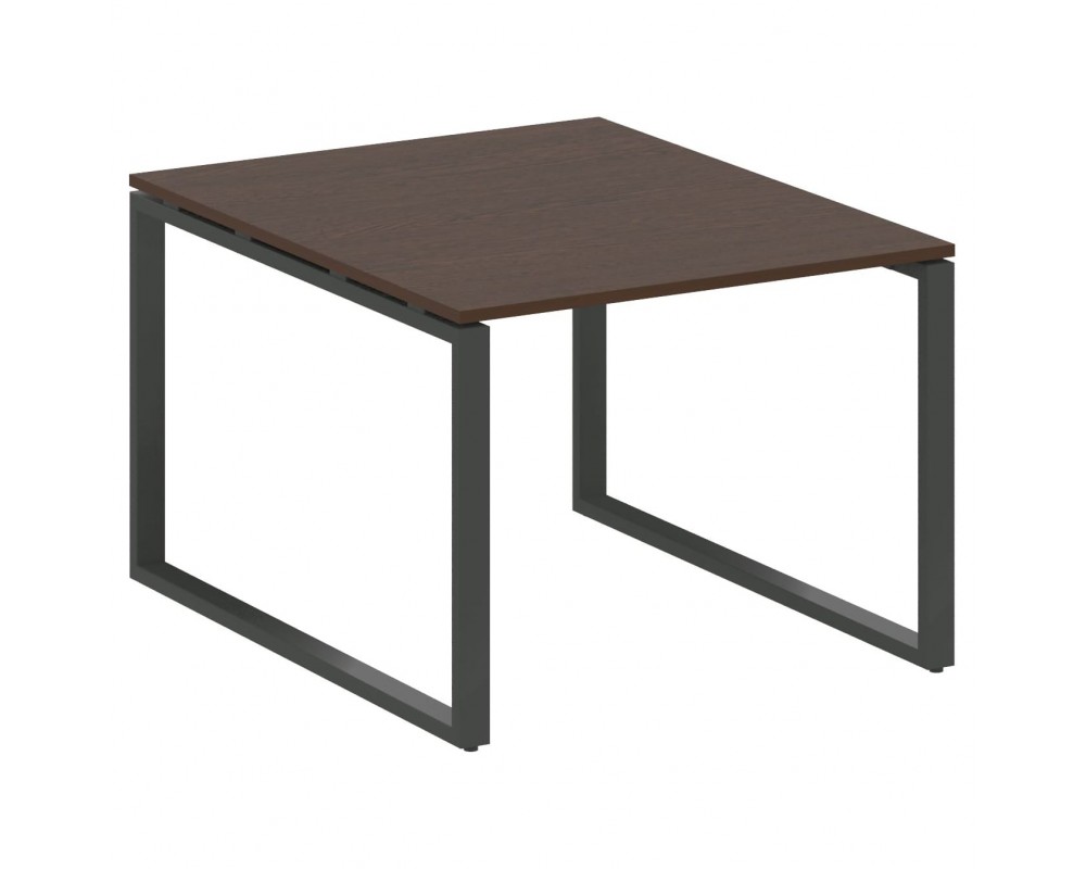 Переговорный стол (1 столешница) на О-образном м/к 100x123,5x75 Metal System