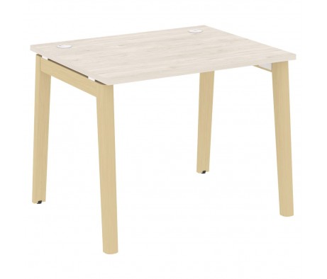 Стол письменный, опоры - массив дерева 98x80x75 Onix Wood