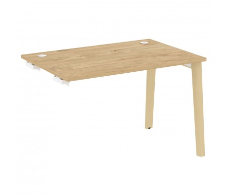 Стол-приставка к опорным элементам, опоры - массив дерева 118x80x75 Onix Wood