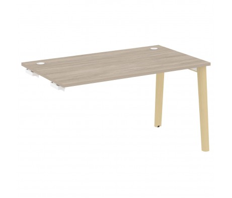 Стол-приставка к опорным элементам, опоры - массив дерева 138x80x75 Onix Wood