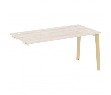 Стол-приставка к опорным элементам, опоры - массив дерева 158x80x75 Onix Wood