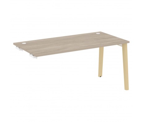 Стол-приставка к опорным элементам, опоры - массив дерева 158x80x75 Onix Wood