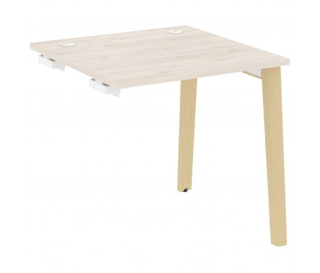 Стол-приставка к опорным элементам, опоры - массив дерева 78x80x75 Onix Wood