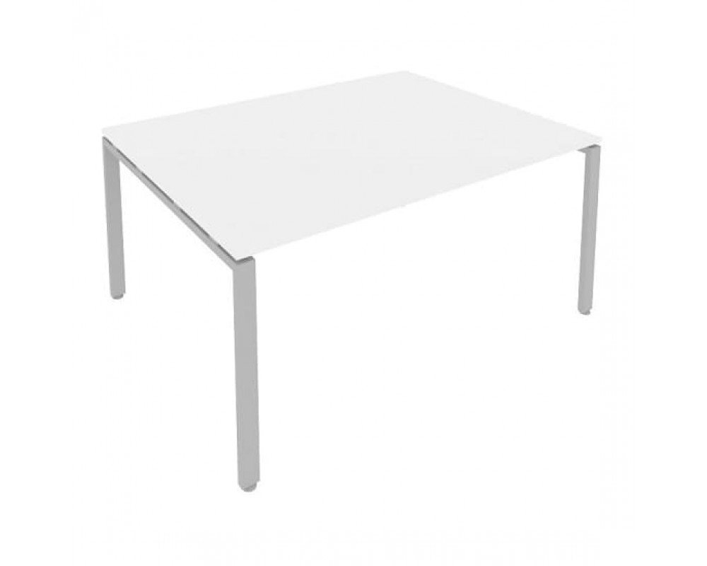 Переговорный стол (1 столешница) на П-образном м/к 160x123,5x75 Metal System