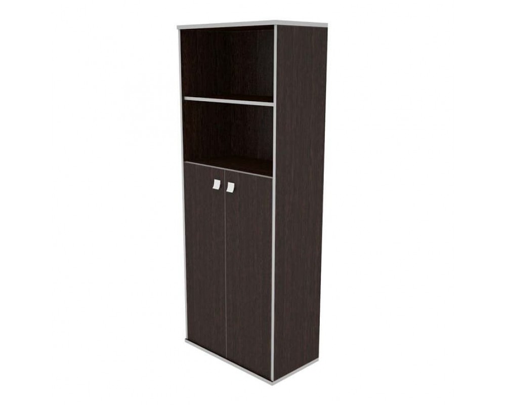 Шкаф высокий широкий 2 средние двери ЛДСП Style System