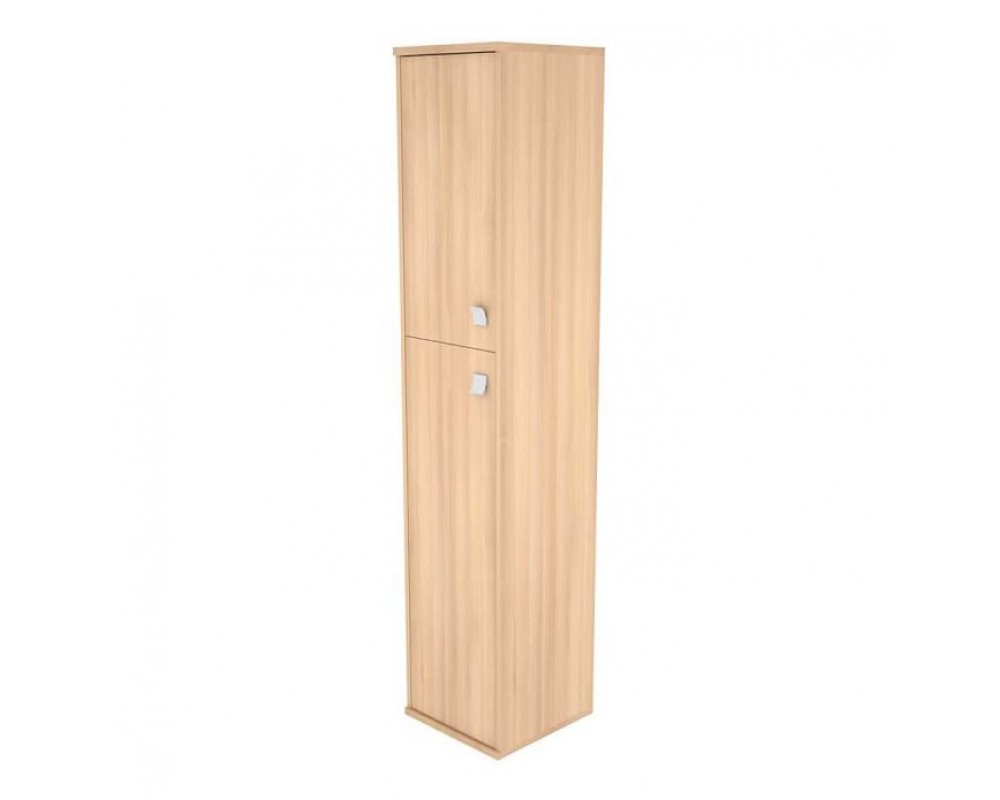 Шкаф высокий узкий 1 средняя дверь ЛДСП 1 низкая дверь ЛДСП Style System