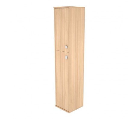 Шкаф высокий узкий 1 средняя дверь ЛДСП 1 низкая дверь ЛДСП Style System