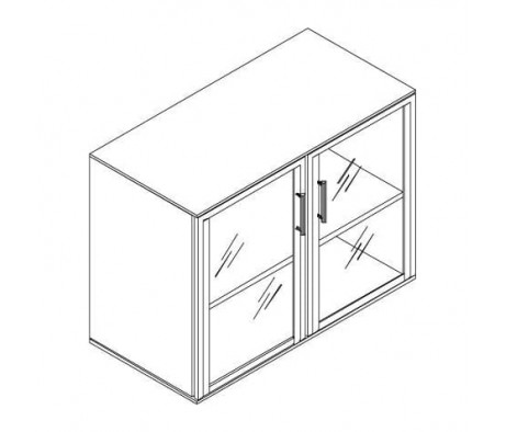 Шкаф (необходимо комплектовать топом и боковыми панелями) ПК-ПМ-Ш67Х90С-В1 Премьер