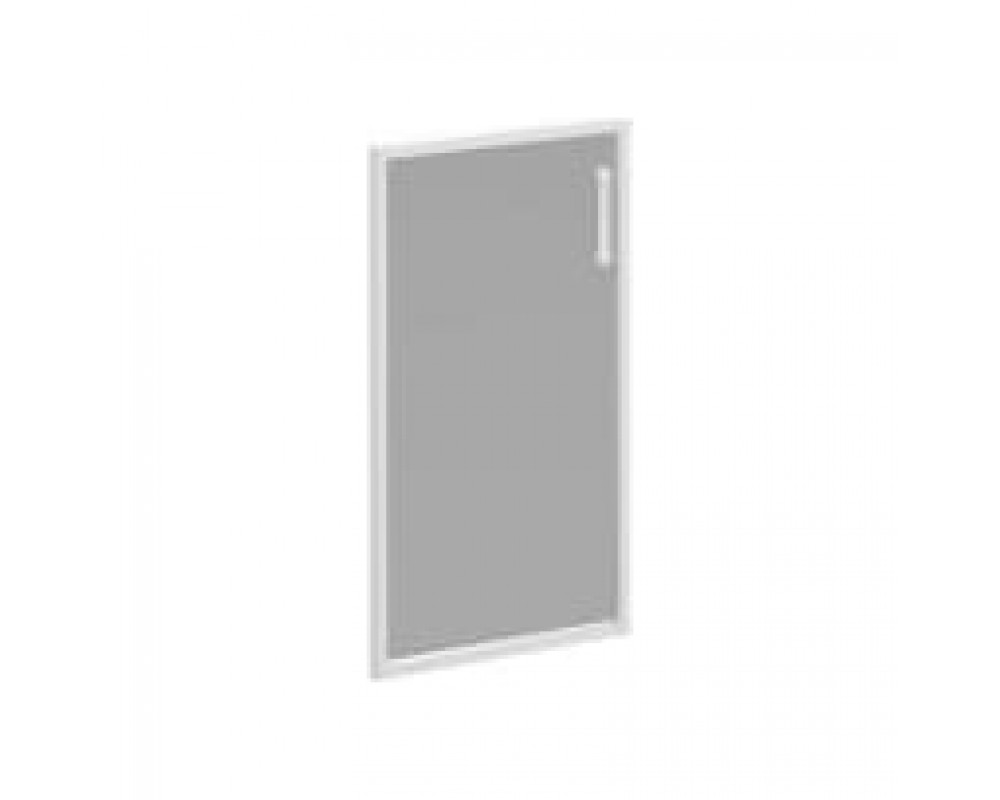Дверь стеклянная левая тонированная в алюминиевой раме 76,5x2,2x42,2 Born