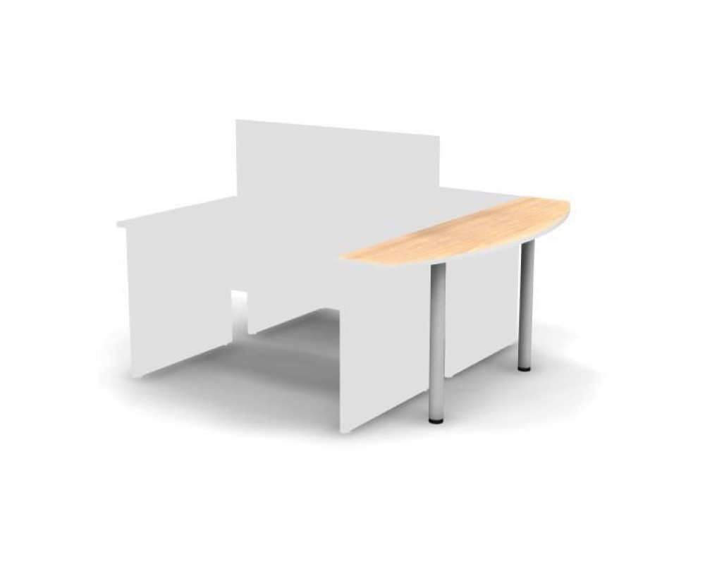 Стол приставной на два стола 159,6x43x73,7 Smart