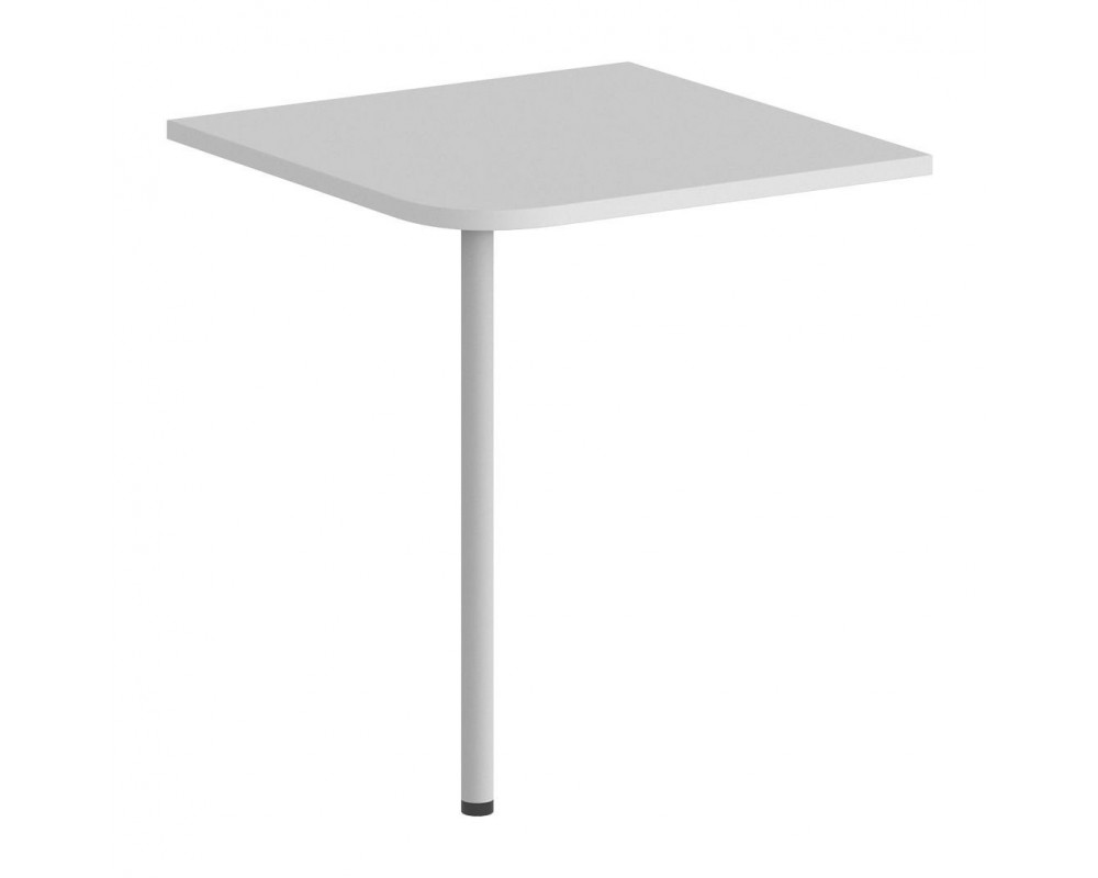 Приставка угловая для стола 800x800x750 Sigma Белый