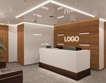 Дизайн зоны ресепшн