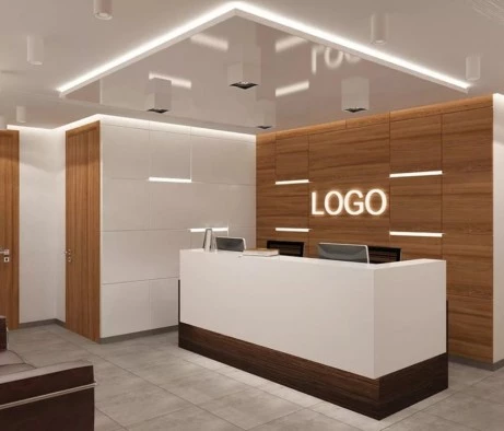 Дизайн зоны ресепшн