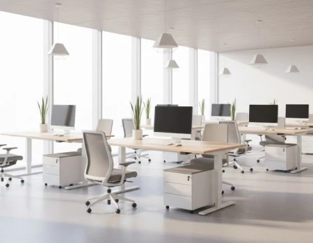 Как организовать офис в стиле минимализм: советы по подбору мебели