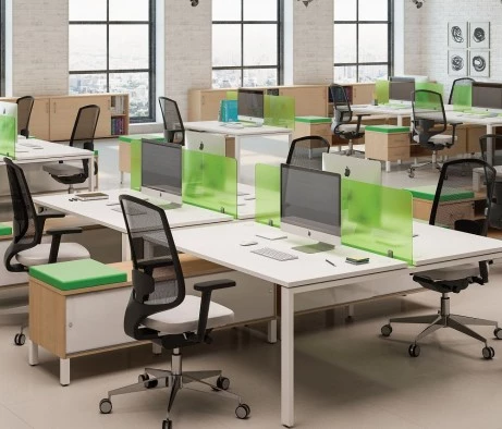 Правильная расстановка мебели в офисе