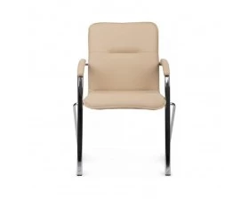 Стул Самба с мягкими подлокотниками SMB-01H Хром гальв. images