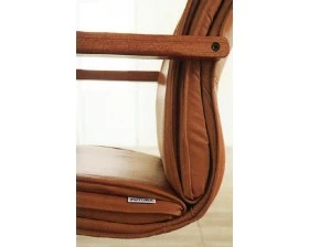 Кресло ЛОНДОН В, кожа, дерево images