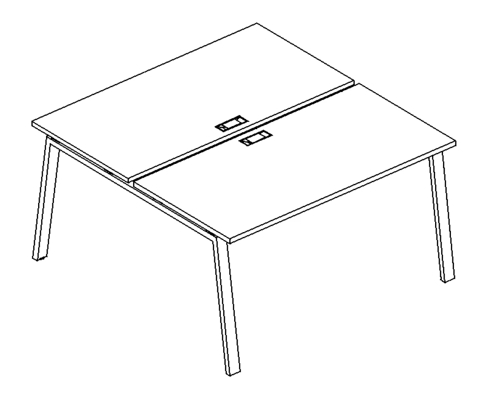 Рабочая станция (2х160) каркас TRE A4.PRO
