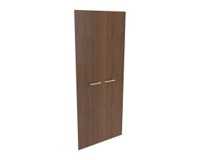 Комплект высоких деревянных дверей ручка скоба 192x80x1,6 Blackwood, Belfast images
