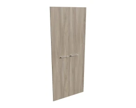 Комплект высоких деревянных дверей ручка скоба 192x80x1,6 Blackwood, Belfast images