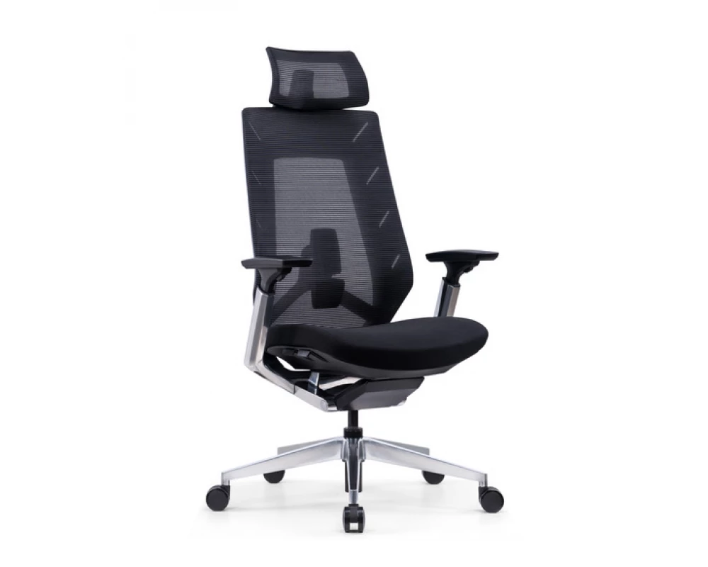 Кресло Norden Malmo Сетка/Ткань, Черный