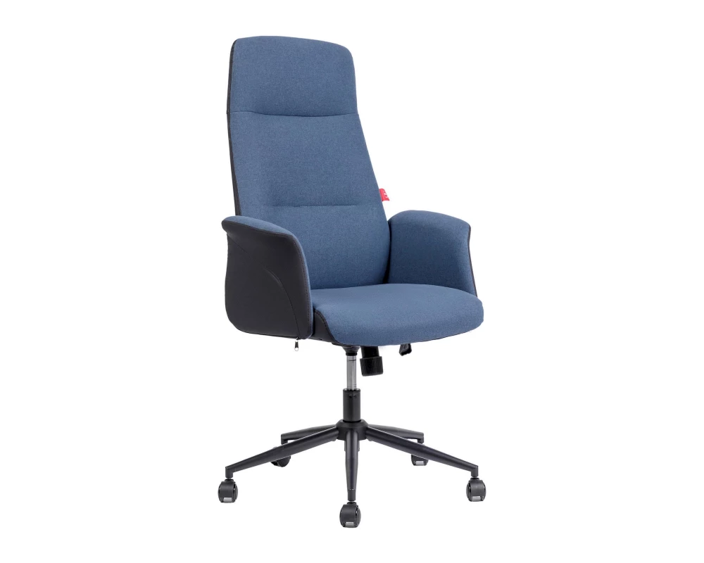 Кресло D Bravo Ткань, Синий/Черный