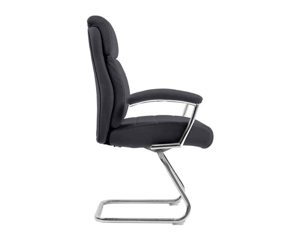 Кресло D Bruno CF Экокожа, Черный