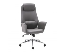 Кресло D Estet Экокожа, Серый images