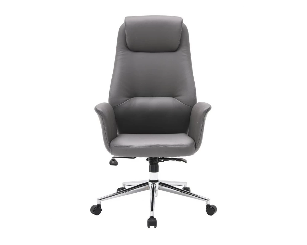 Кресло D Estet Экокожа, Серый