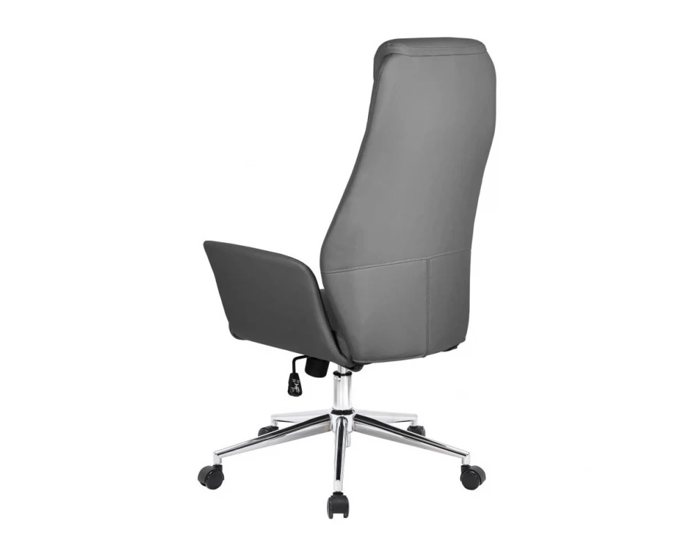 Кресло D Estet Экокожа, Серый