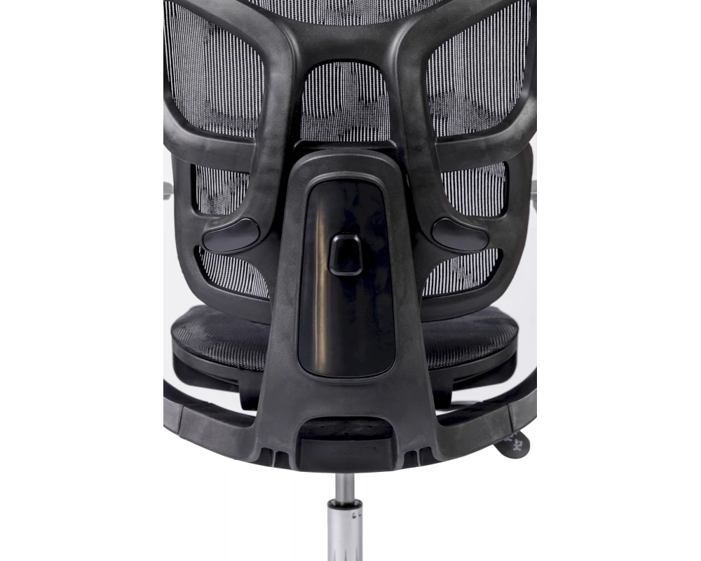 Кресло D IP-5 Сетка/Ткань, Черный