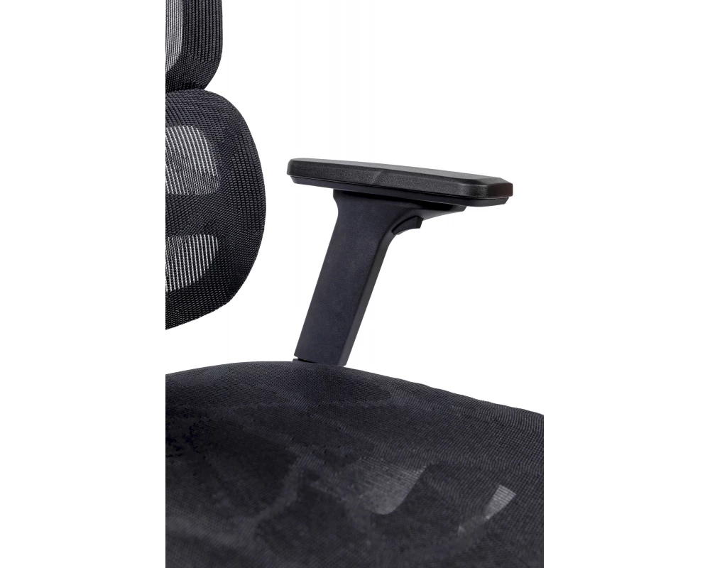 Кресло D IP-5 Сетка/Ткань, Черный