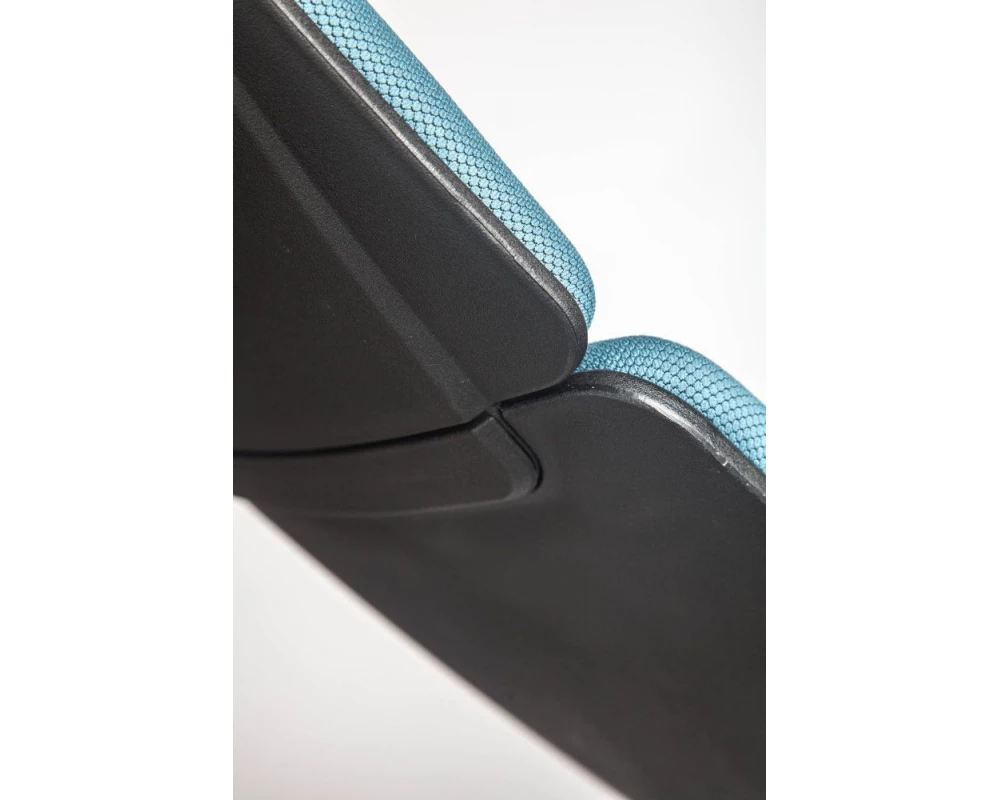 Кресло D IQ black Ткань, Голубой