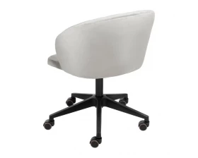 Кресло D Кресло Shell black Велюр, Серый images