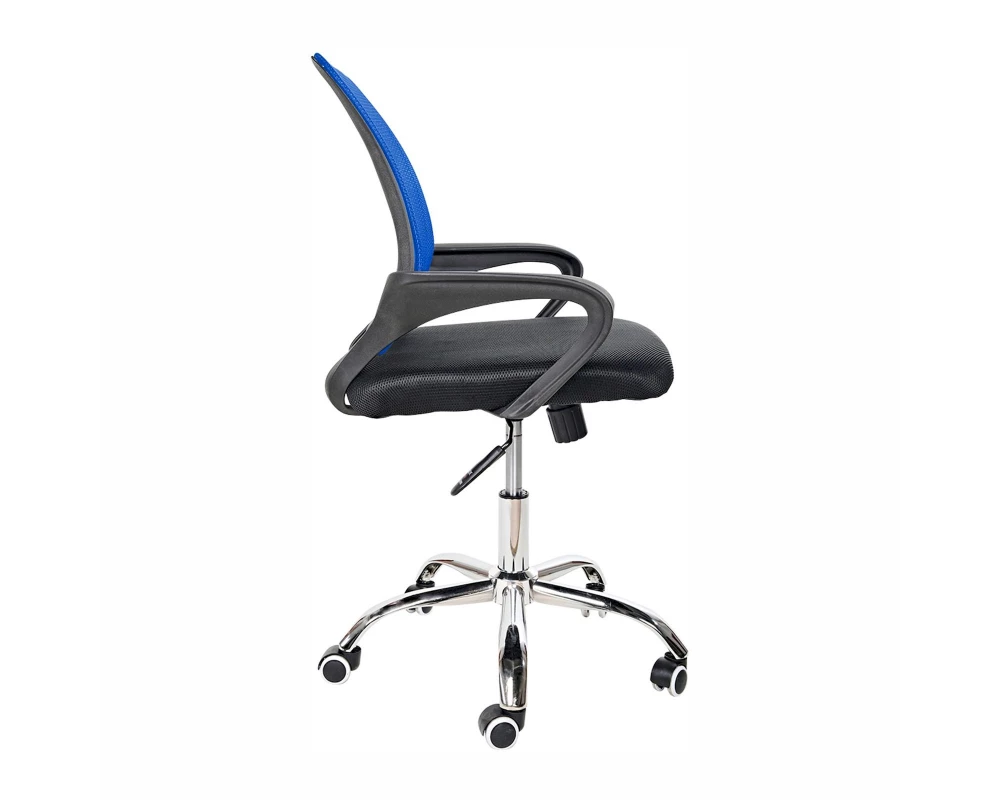 Кресло D Lark CH Сетка/Ткань, Синий