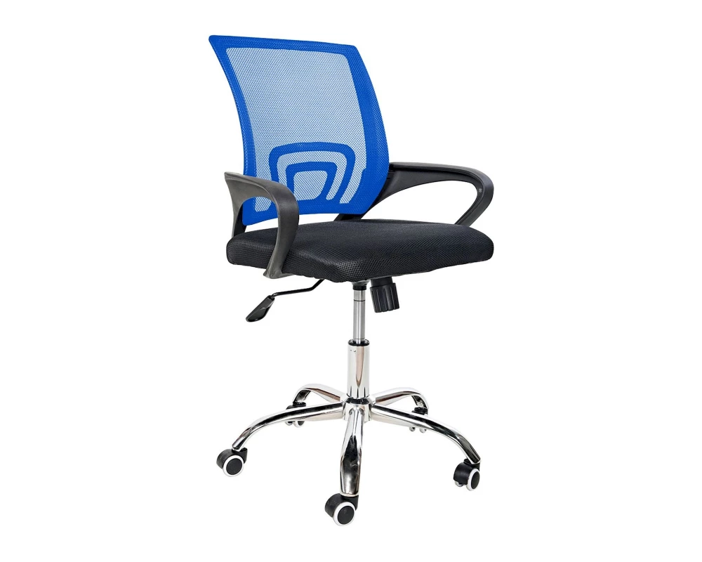 Кресло D Lark CH Сетка/Ткань, Синий