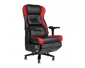 Кресло D Maks Экокожа, Черный/Красный images