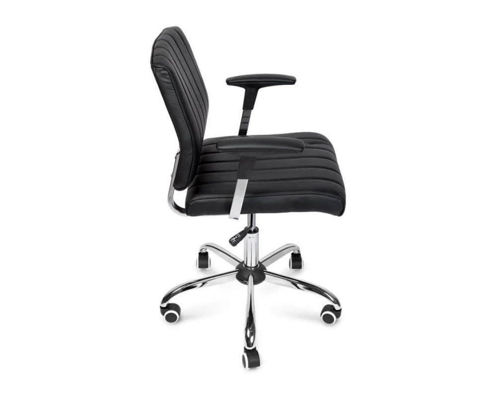 Кресло D Point Экокожа, Черный