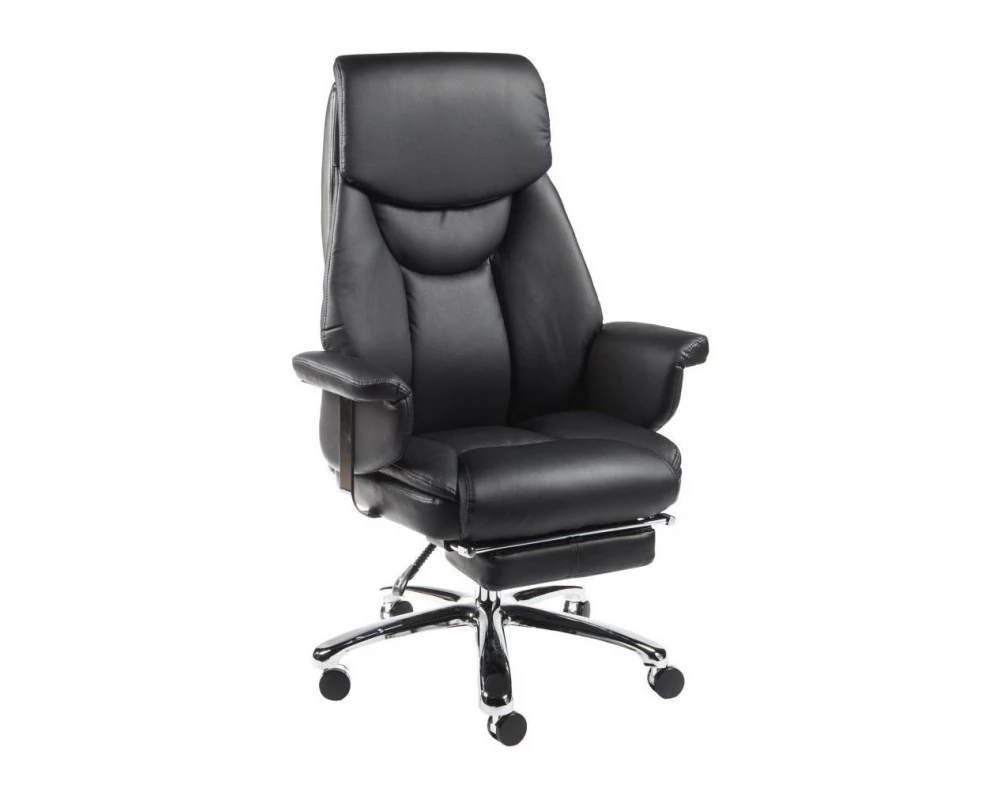 Кресло D President Натуральная кожа, Черный
