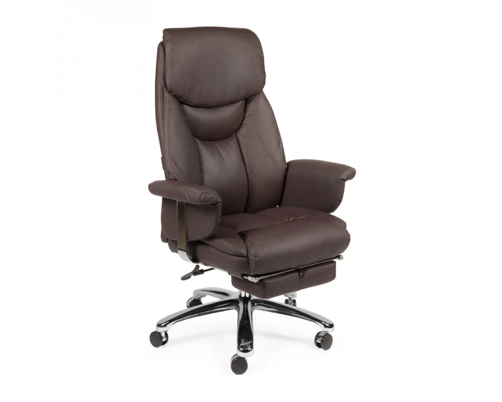 Кресло D President Экокожа, Коричневый