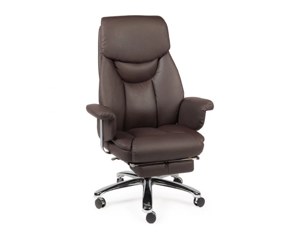 Кресло D President Экокожа, Коричневый